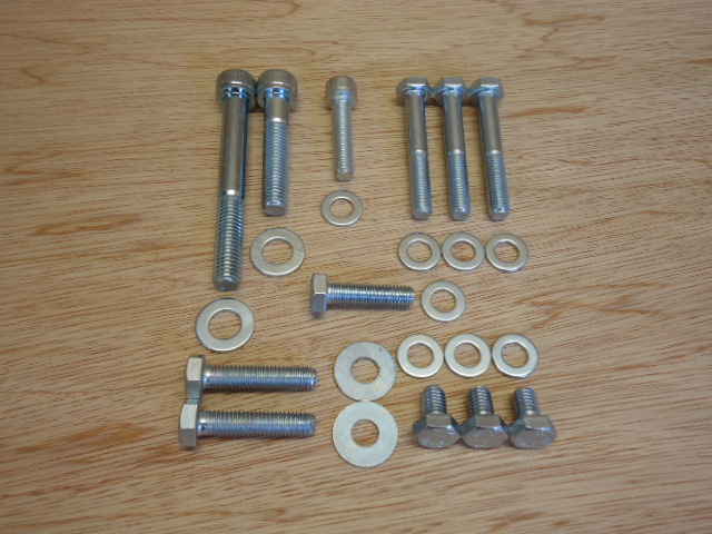 Cosworth Power Steering Bolt Set Cosworth Power Steering Bolt Set